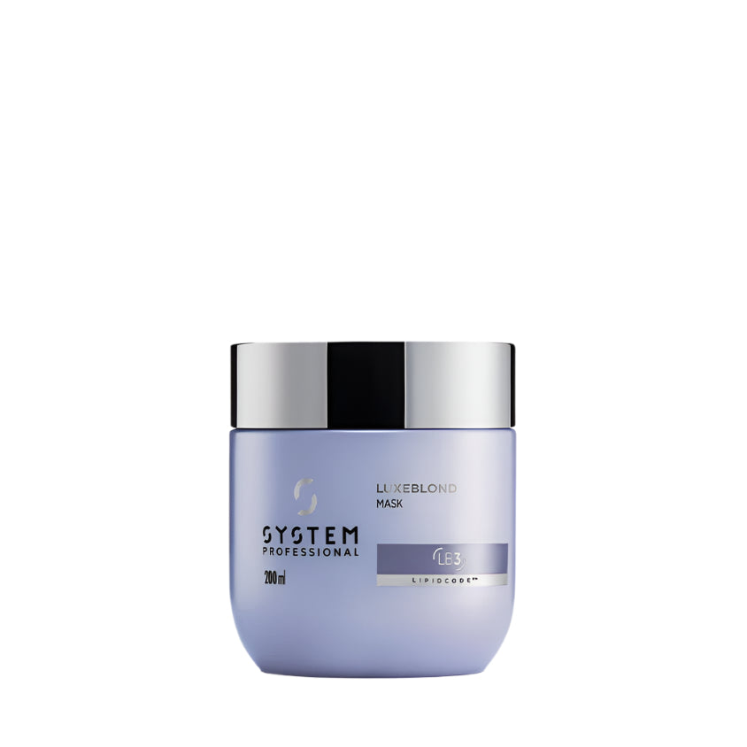 System Pro LUXEBLOND Regenerating Cool Blonde Mask 200ml