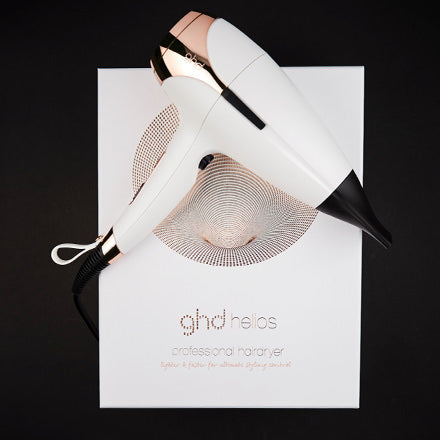ghd helios white professional hairdryer